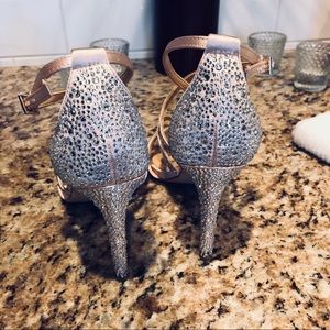 Badgley Mischka Jeweled Heels